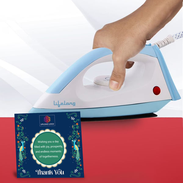 Lifelong Dry Iron - 1100W