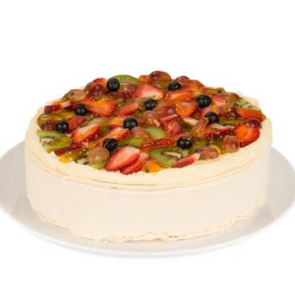 Light & Airy Fruit Pavlova Cake