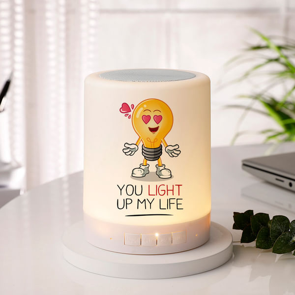 Light Up My Life Personalized Mood Lamp Speaker