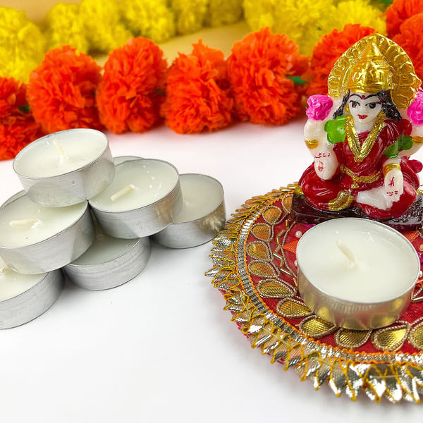 Lighting Laxmi Thali Plates