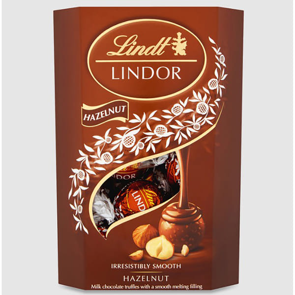 Lindt Lindor Hazelnut Chocolate Truffles- 200g
