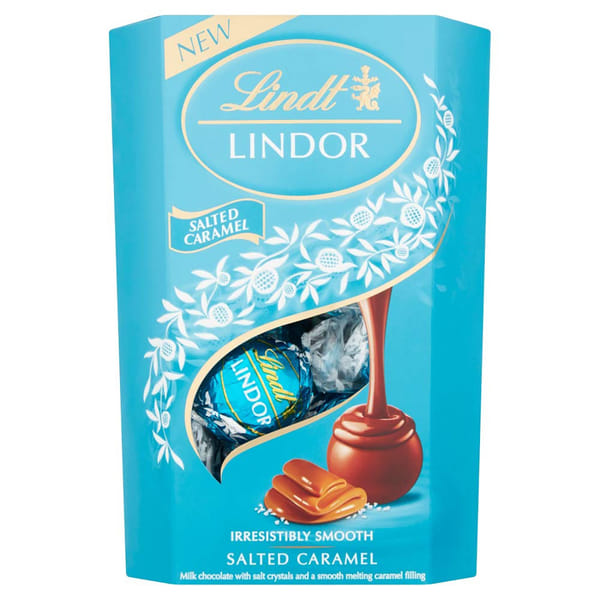 Lindt Lindor Milk Salted Caramel Chocolate Truffles- 200g