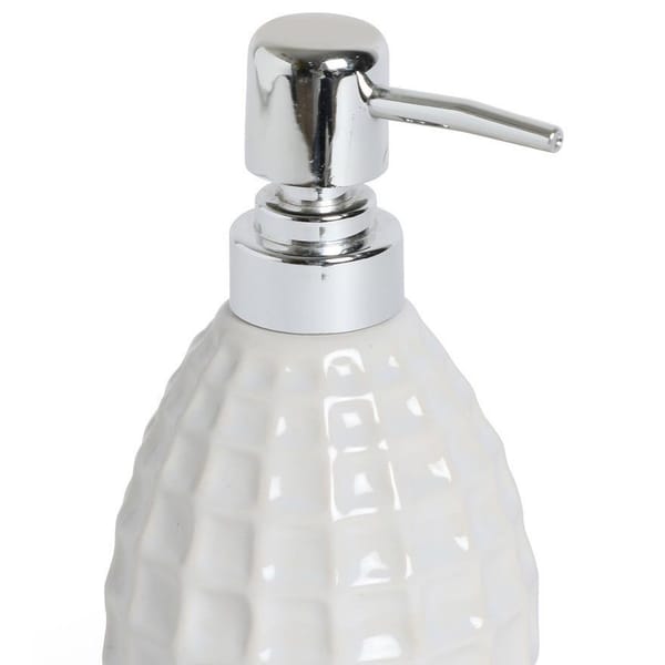 Liquid Soap Dispenser - Honeycomb Texture - Single Piece