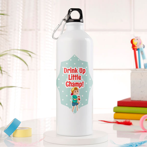 Little Champ Personalized Kids Water Bottle