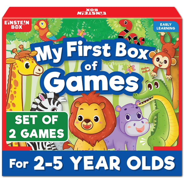 Little Learners Game Set For Kids-2 to 5 Years
