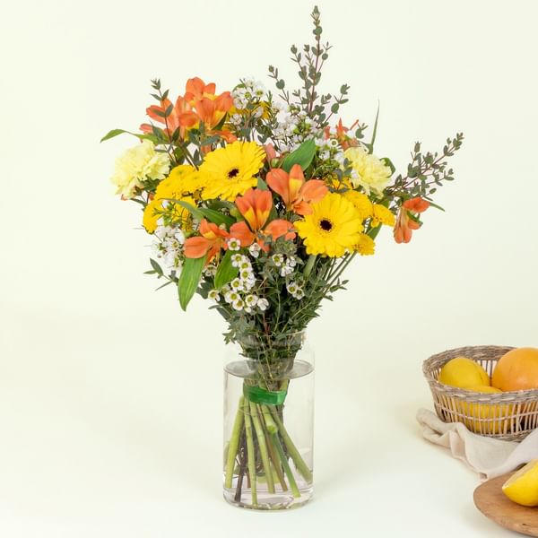Little Sunshine - Bouquet of mixed field flowers