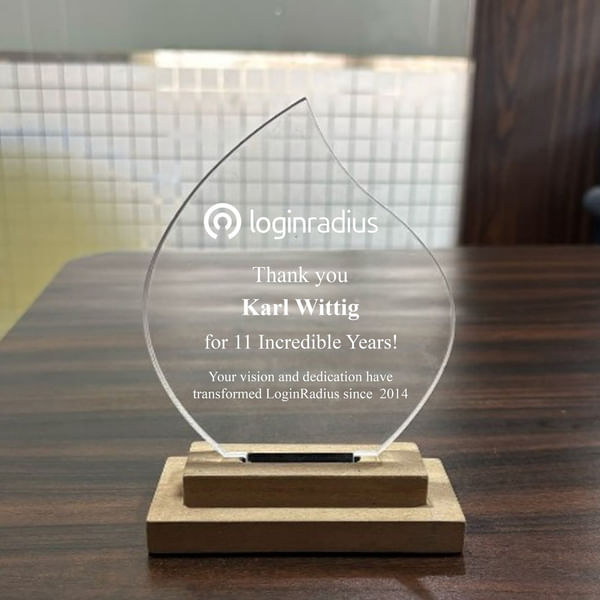 LoginRadius Trophy