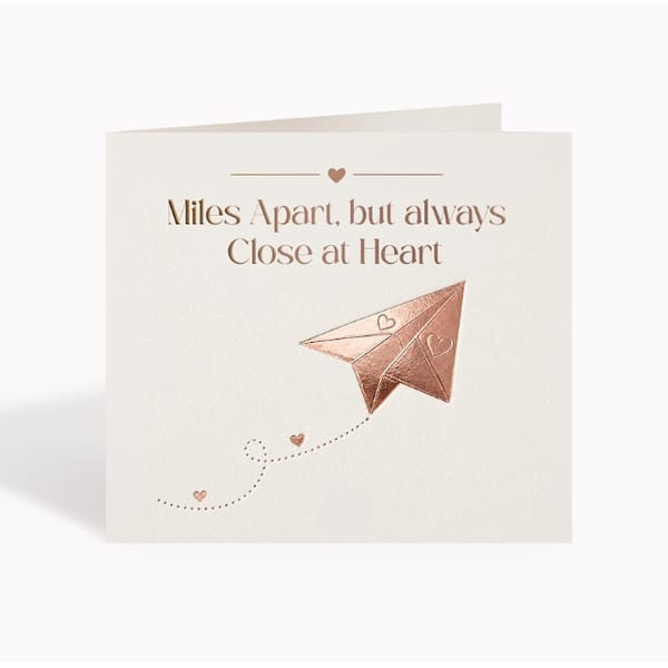 Long Distance Greeting Card
