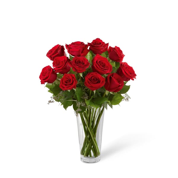 Long Stem Red Rose Bouquet