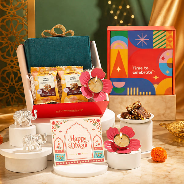 Lotus Glow Diwali Gift Box