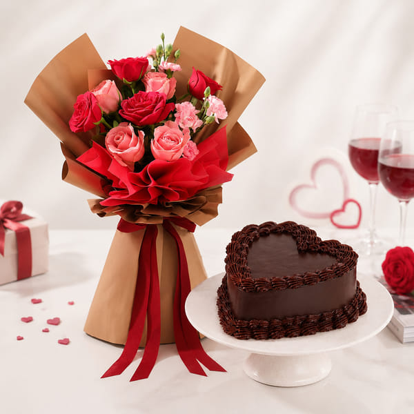 Love & Blooms Combo