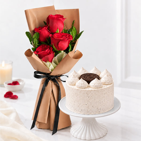 Love Blooms & Cookie Treats Combo