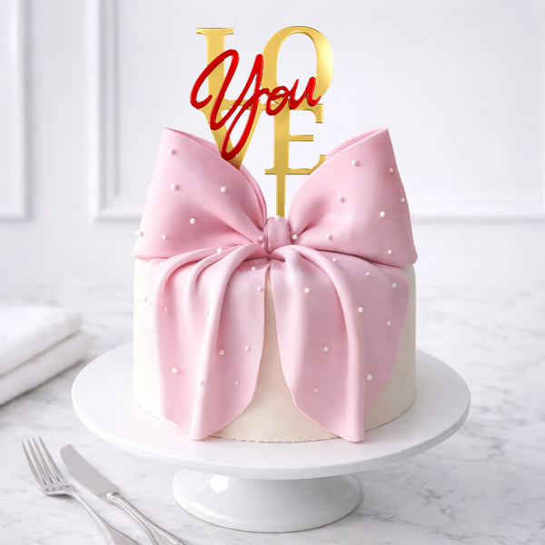 Love Pearl and Elegance Cake