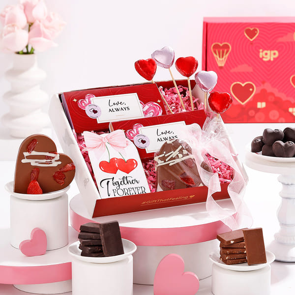 Love You Always Chocolate Romance Valentine's Day Gift Box