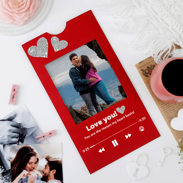 Love You Personalized Greeting Card