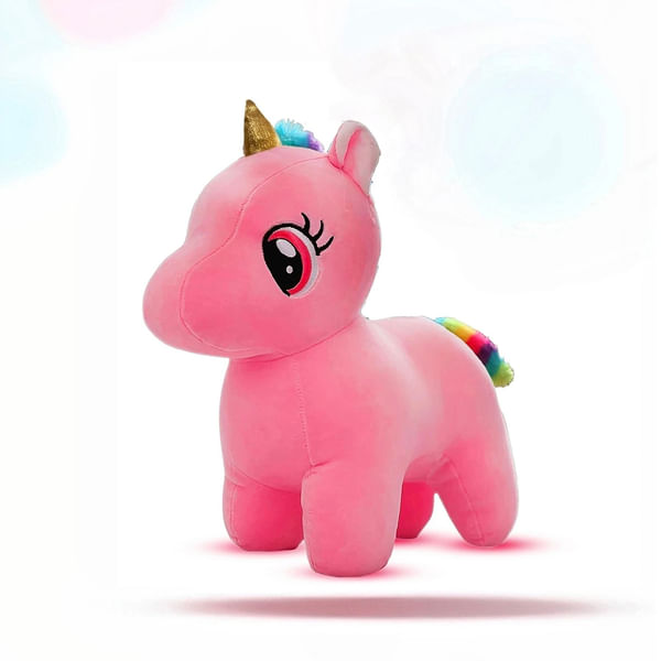 Lovely Pink Unicorn Plush Toy