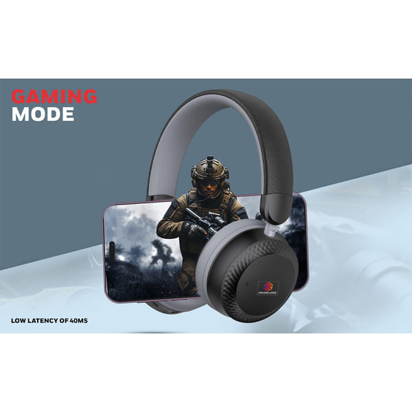 Low Latency Gaming Headphones with ENC Mic