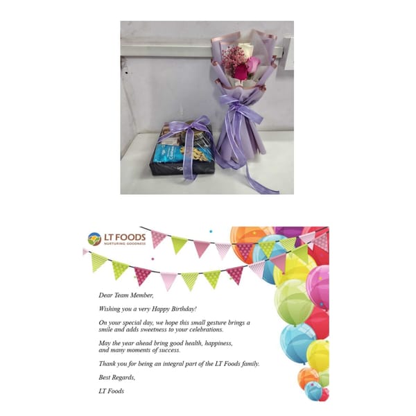 LT Foods Customized Birthday Hamper