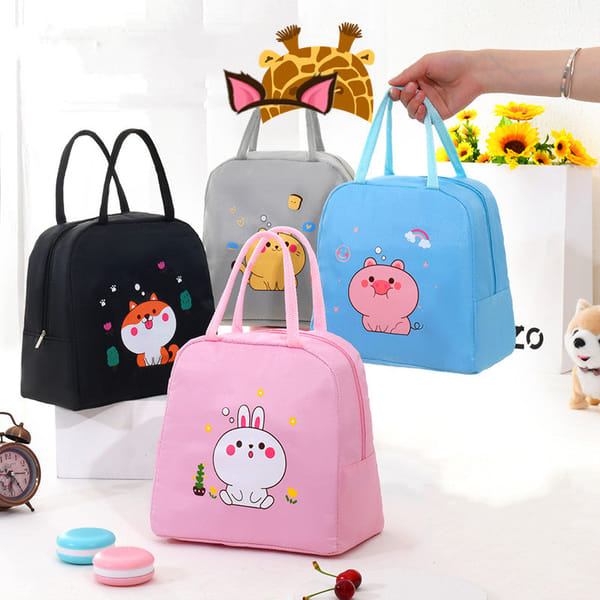 Lunch Bag - Cute Cat - Assorted - Single Piece