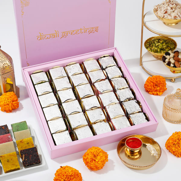Luscious Assorted Barfi Diwali Combo