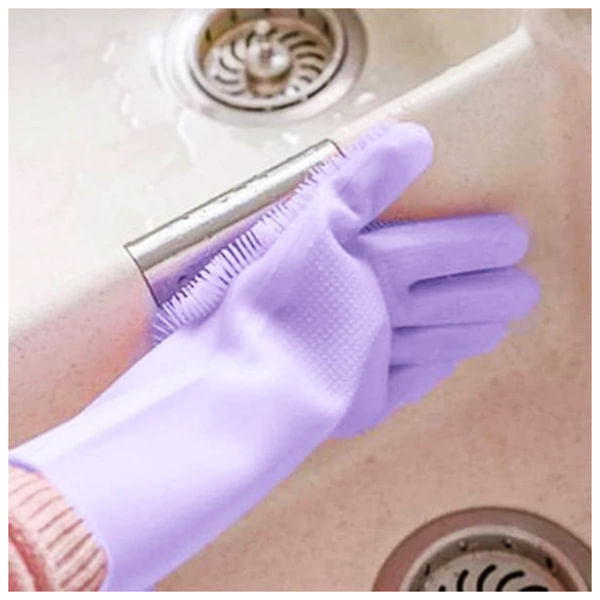 Magic Cleaning Multipurpose Washing Hand Gloves - Assorted