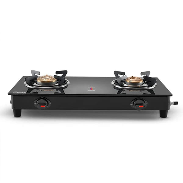 Maharaja 2 Burner Glass Top Gas Stove