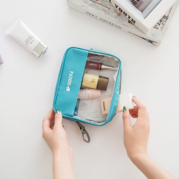 Makeup Bag - Transparent - Single Piece