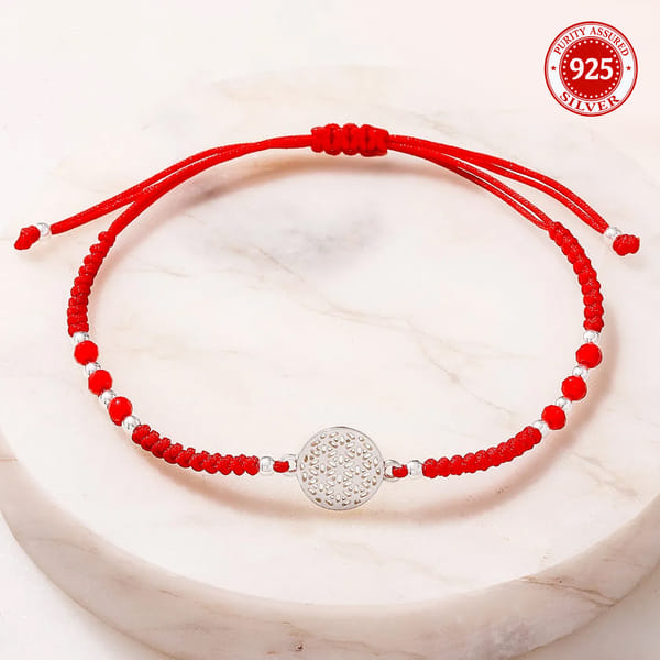 Mandala 925 Sterling Silver Rakhi