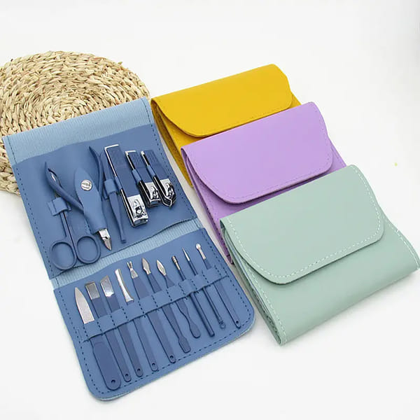 Mani-Pedi Set - Assorted - Single Piece - 16 Pc