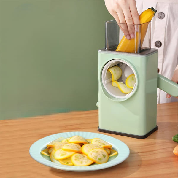 Manual Vegetable Chopper And Shredder - Assorted - Single Piece