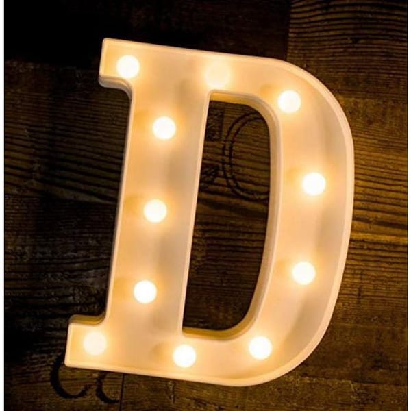 Marquee Light - Alphabet - Single Piece