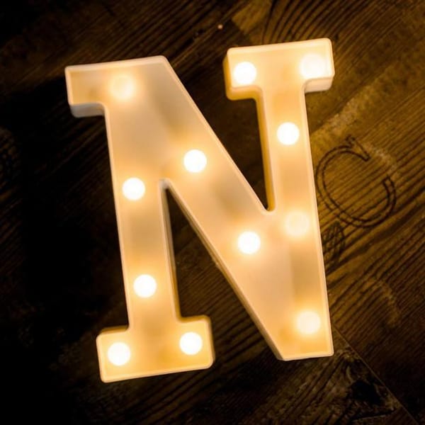 Marquee Light - Alphabet - Single Piece