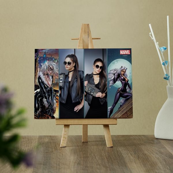 Marvel's Black Cat Personalized Canvas