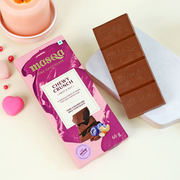 Masqa Chewy Crunch Chocolate Bar