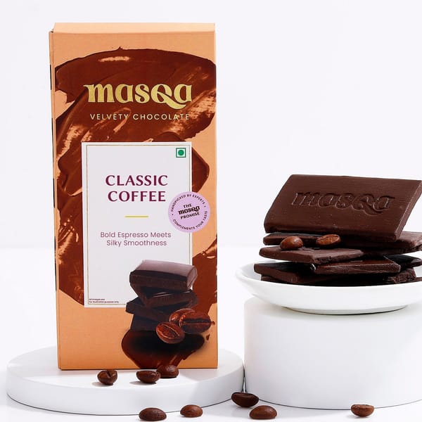 Masqa Coffee Chocolate Velvety Chocolate 40 gm