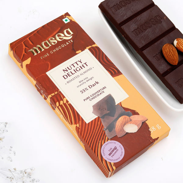 Masqa Nutty Delight Chocolate Bar