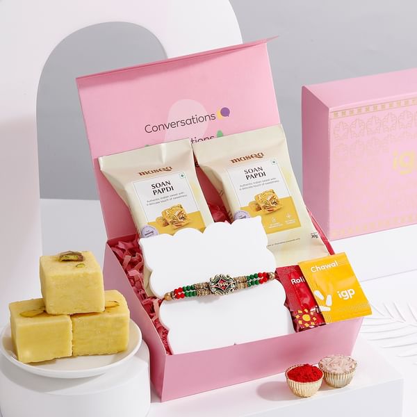 Meena Rakhi And Soan Papdi Bites