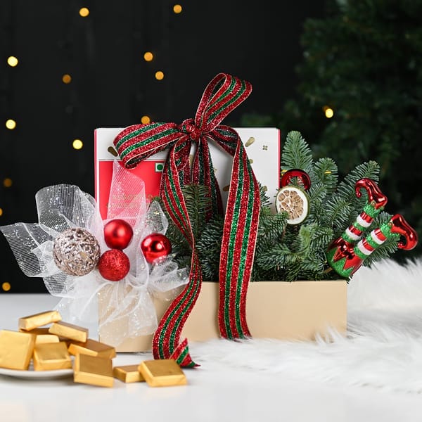 Merry And Charm Christmas Gift Tray