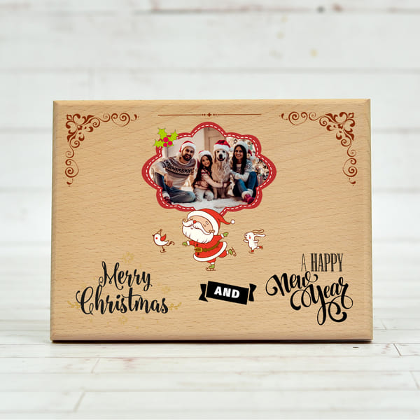 Merry Christmas Wooden Plaque