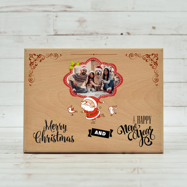 Merry Christmas Wooden Plaque