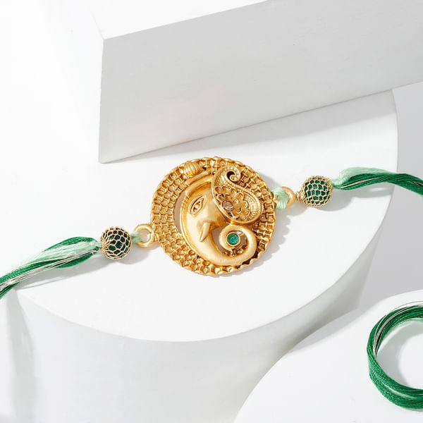 Metal Ganesha Rakhi