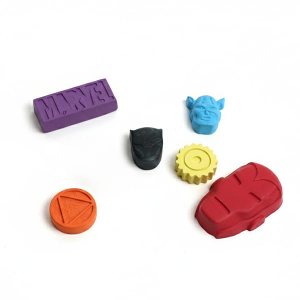 Mighty Heroes Crayons Set Of 7