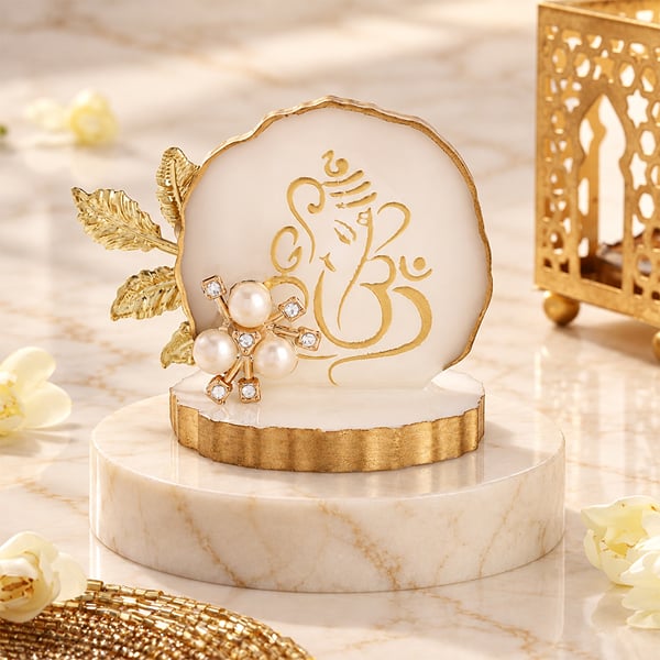Mini Decorative Resin Ganesha