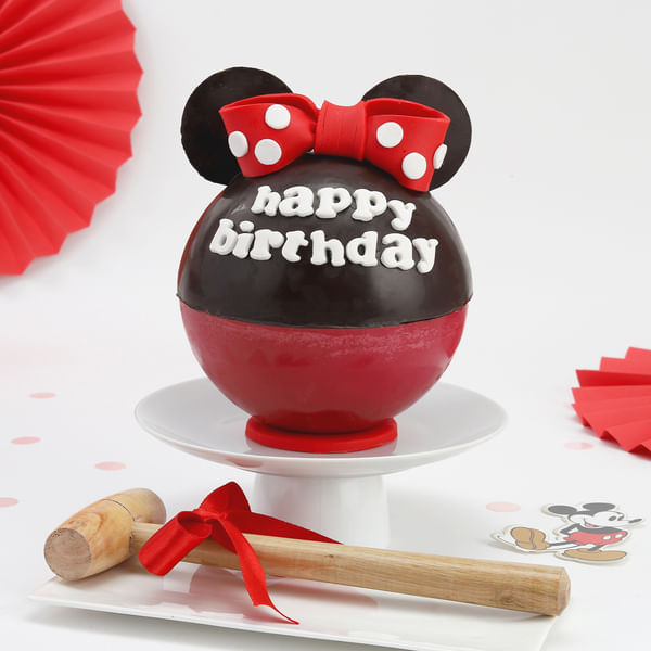 Minnie Mouse Pinata Cake (500 Gms)