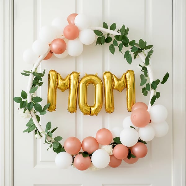 Mom Balloon Arch Arrangement
