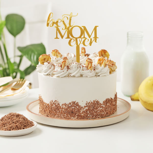 Mom's Favorite Banoffee Cream Cake