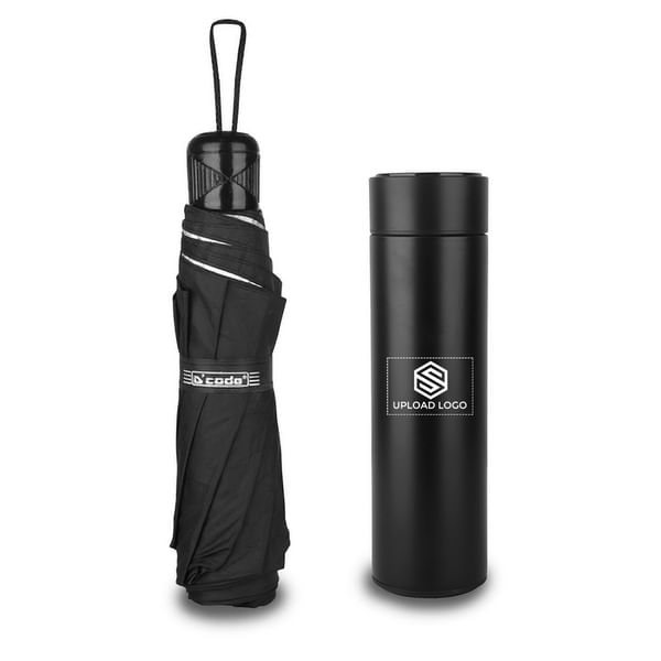 Monsoon kit umbrella and temprature bottle