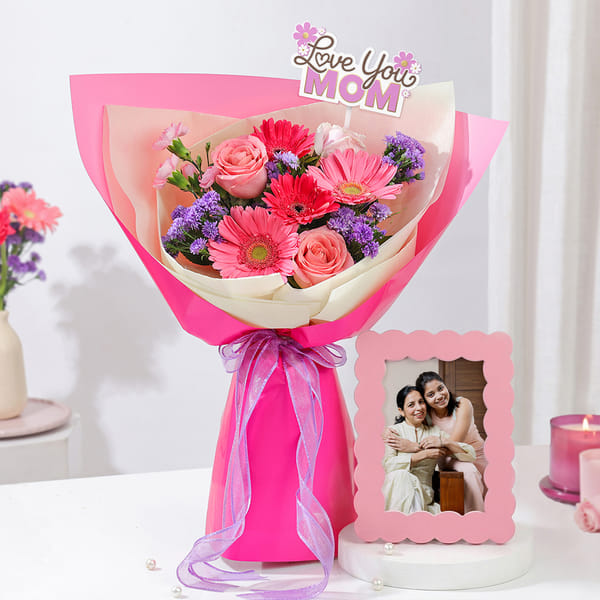 Mother's Day Mix Flowers Bouquet Combo