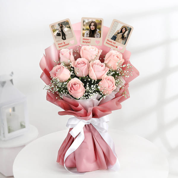 Mother's Day Personalized Fridge Magnet Floral Bouquet