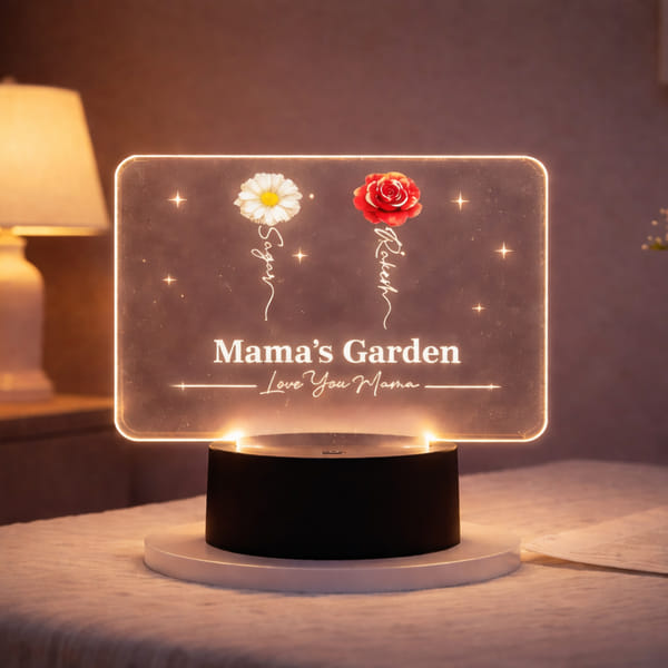 Mother's Day Personalized LED Table Lamp